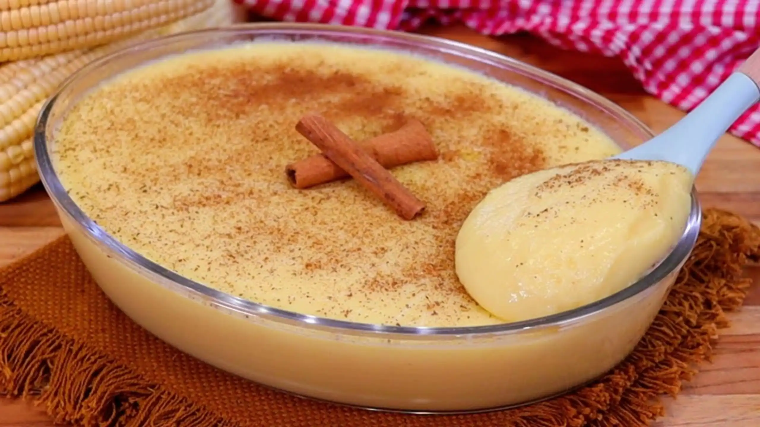 Curau de Milho Tradicional